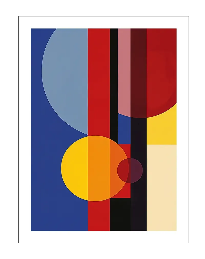 Modern Geometry Poster
