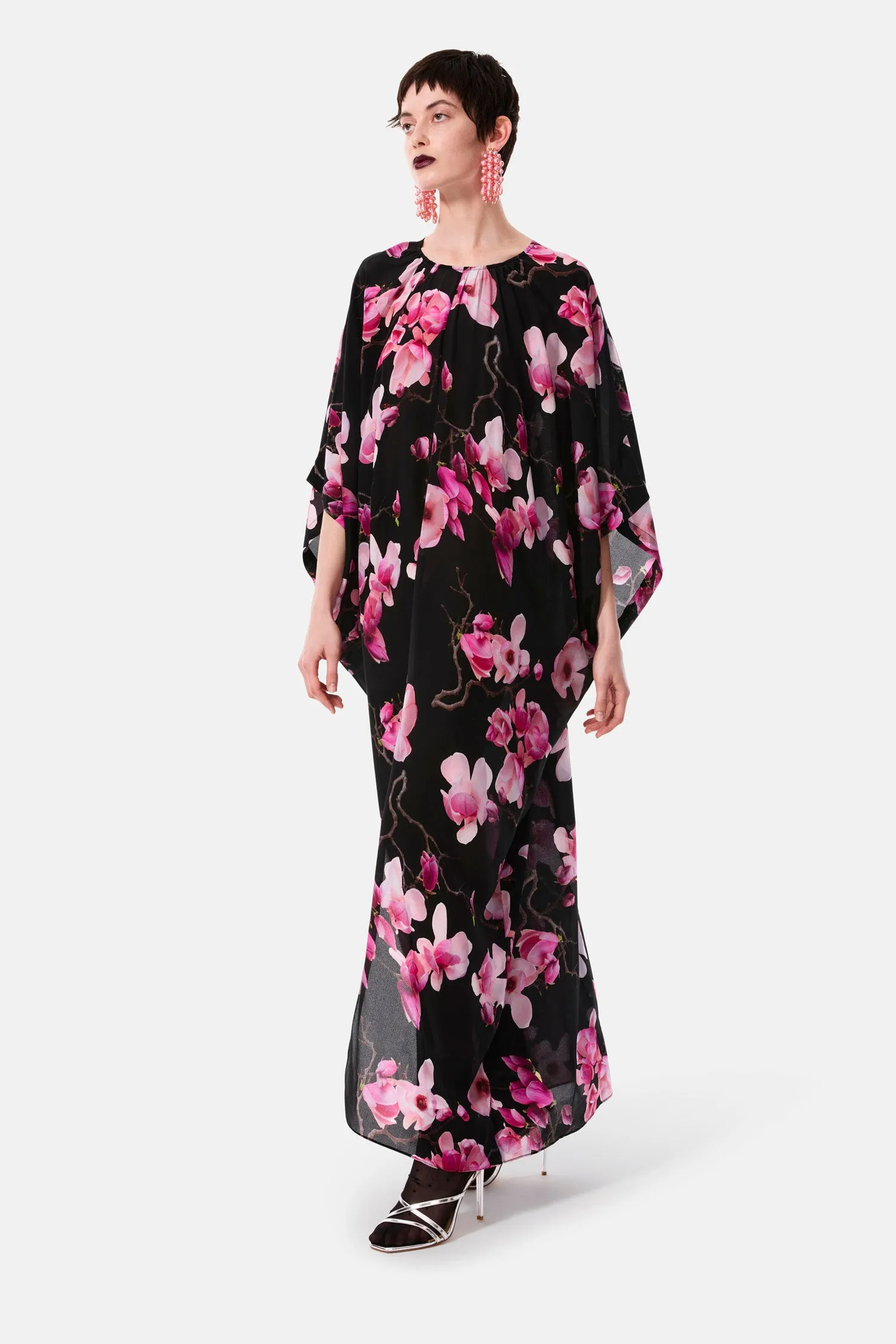 pink magnolia katftan